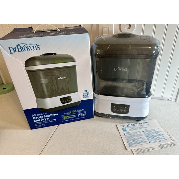 Dr. Brown's Other - Dr. Brown's All-in-One Baby Bottle Sterilizer and Dryer AC177 New Sealed Box NIB